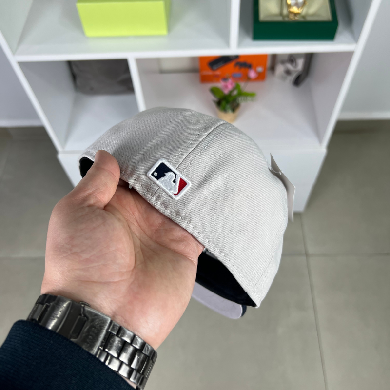 CAP NEW YORK BEIGE - NOIR