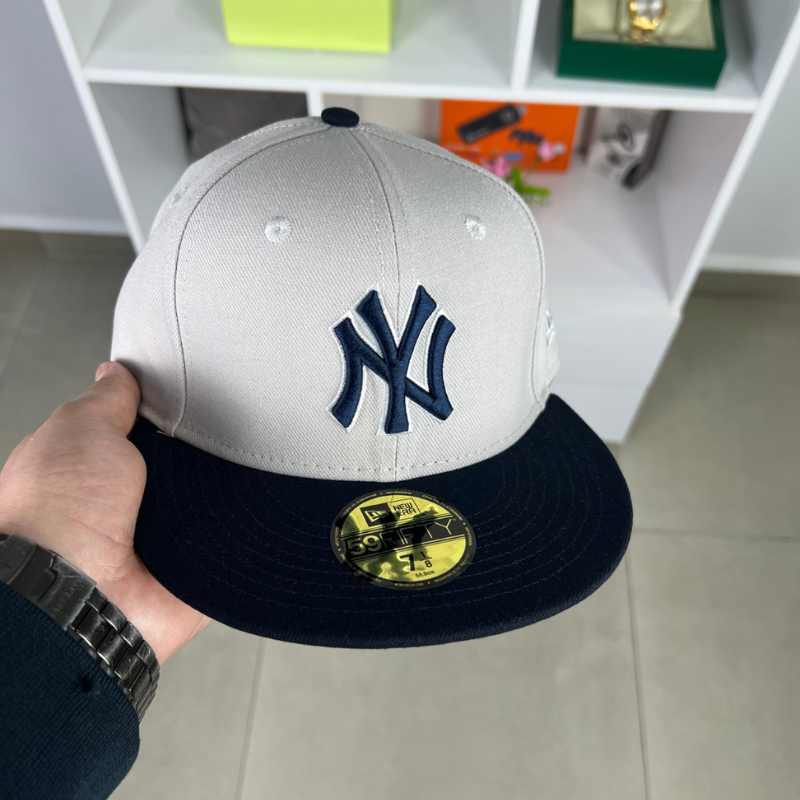 CAP NEW YORK BEIGE - NOIR